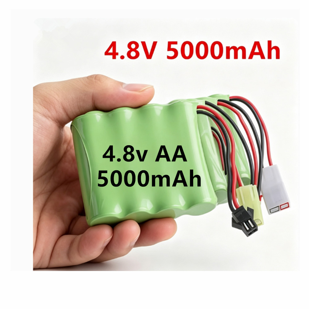 Rc Hobby Light - Batteria Ricaricabile NiMH AA 4.8V 5000mAh