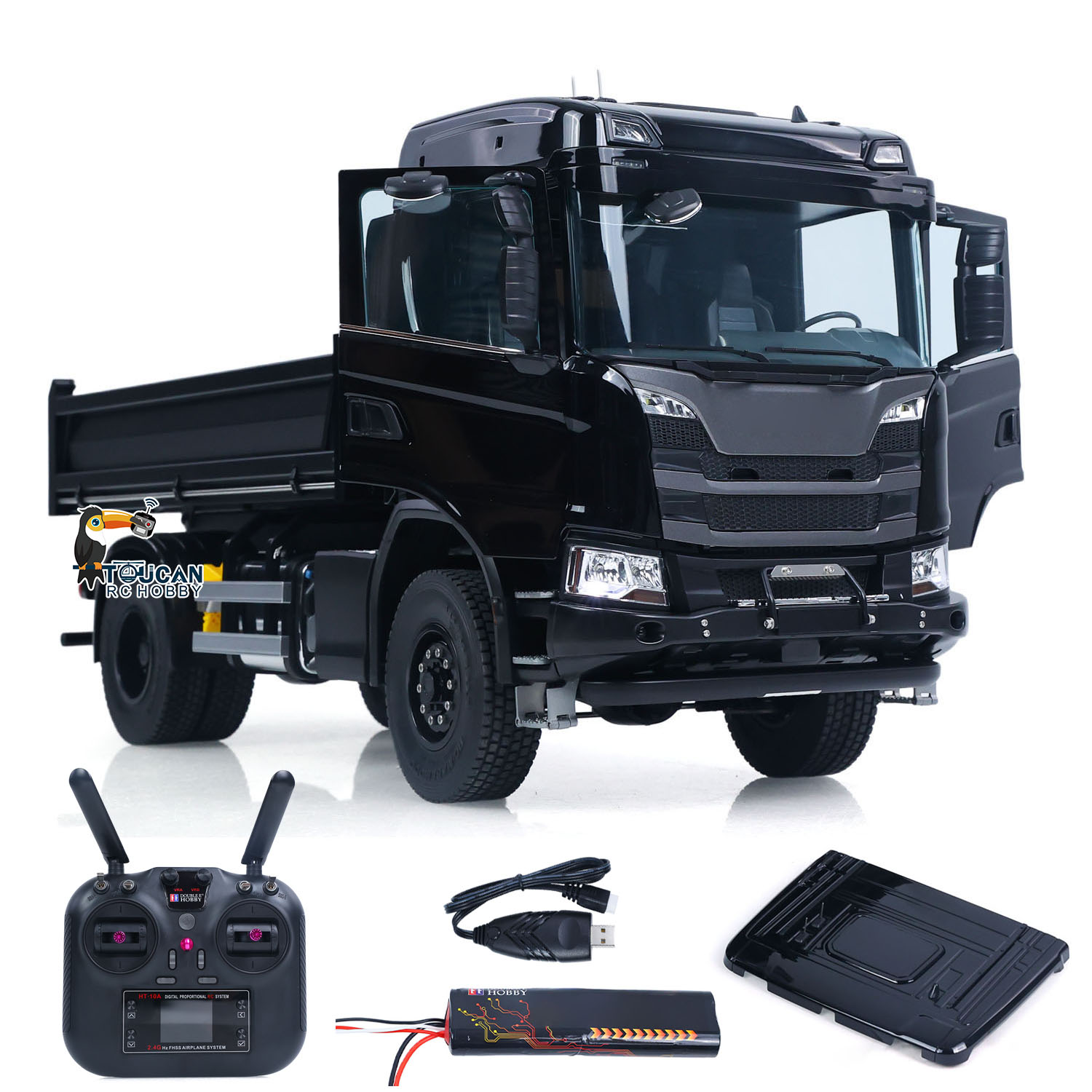 Rc Hobby Light - Camion Ribaltabile RC 1/14 CNC 4x4