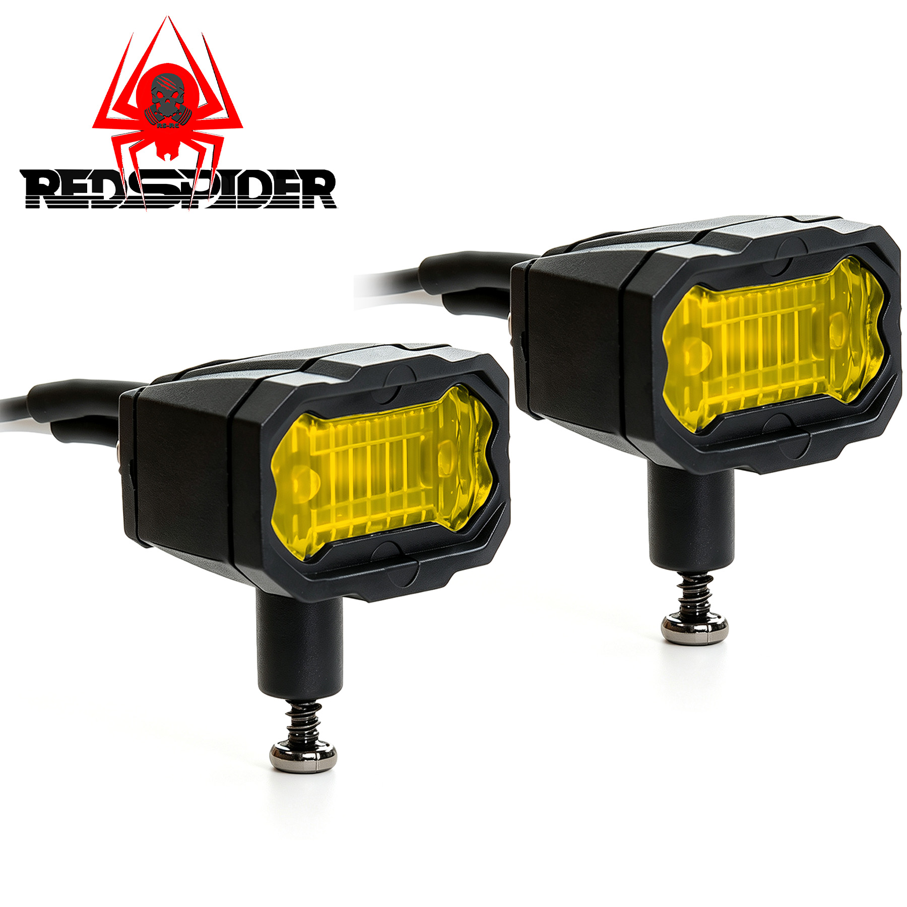 Rc Jeep Hobby - RED SPIDER 2 Pezzi Luci da