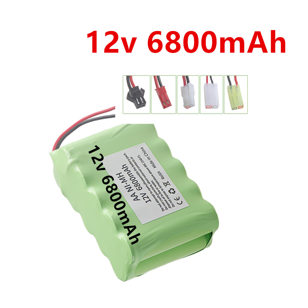 Rc Hobby Light - Batteria ricaricabile NI-MH da 12 V