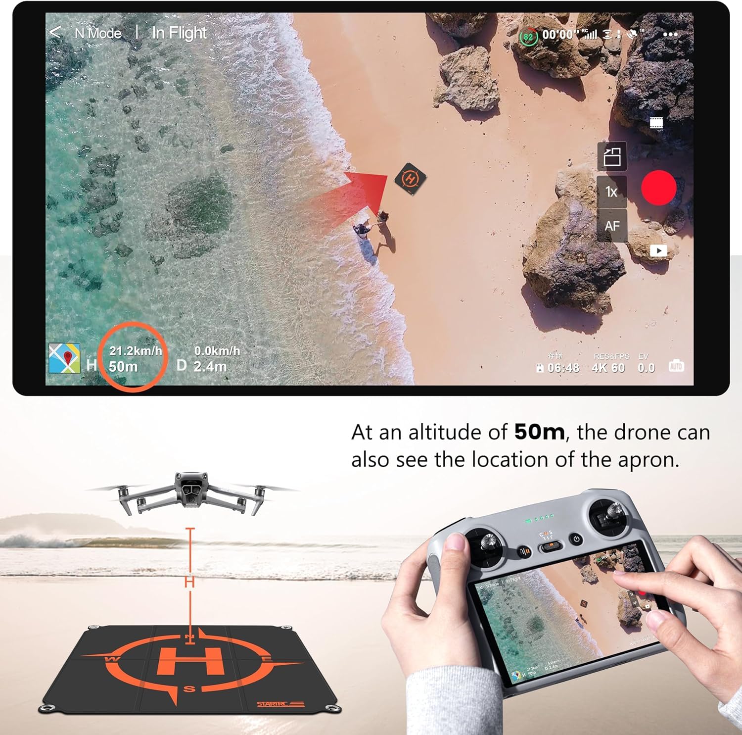 Piattaforma di Atterraggio STA - Dji Drone Air 3 recensione e prezzo