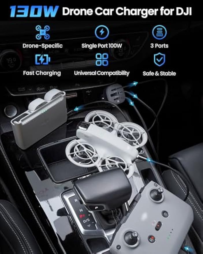 Caricabatterie per Drone LKTOP - Dji Drone Mini 4 Pro recensione e prezzo