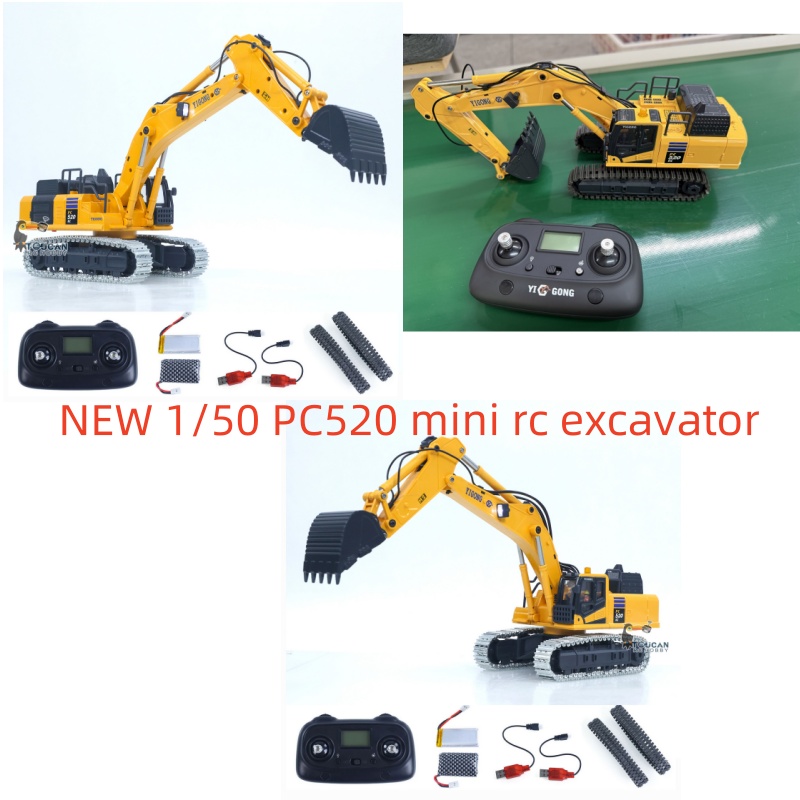 Mini Escavatore RC 1/50 PC520  - Rc Hobby Light recensione e prezzo