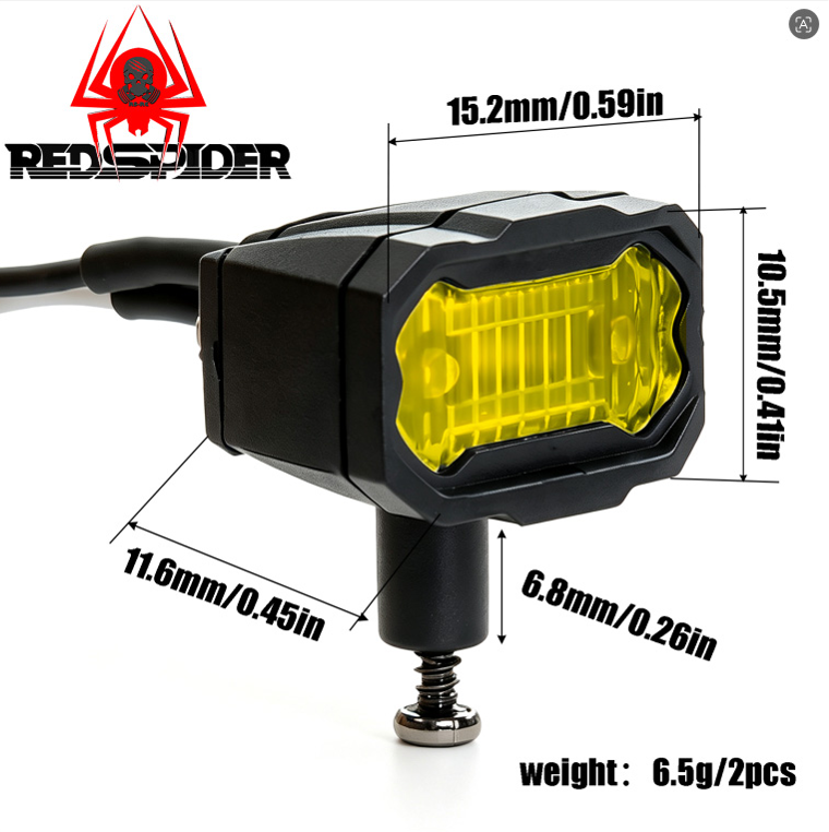 RED SPIDER 2 Pezzi Luci da Tet - Rc Jeep Hobby recensione e prezzo