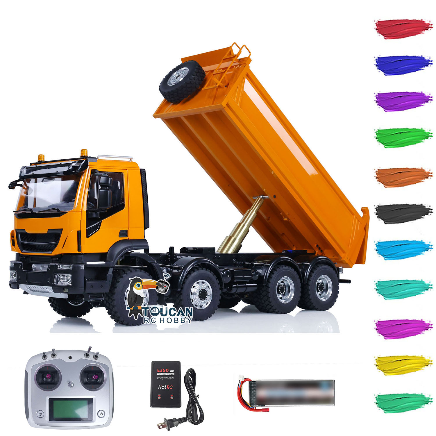8X8 LESU 1/14 RC Dumper Idraul - Rc Hobby Light recensione e prezzo