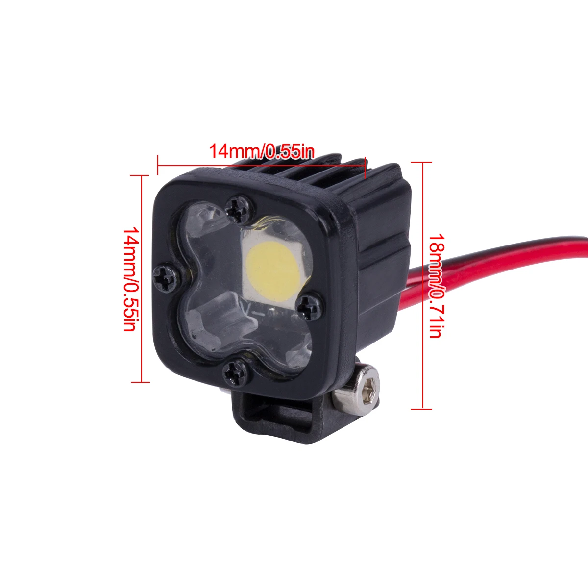 RC Auto Quadrato Luminoso LED  - Rc Hobby Crawler recensione e prezzo