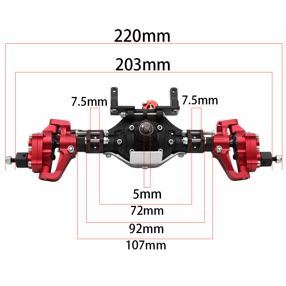 Asse portale anteriore e poste - Rc Hobby Warehouse recensione e prezzo